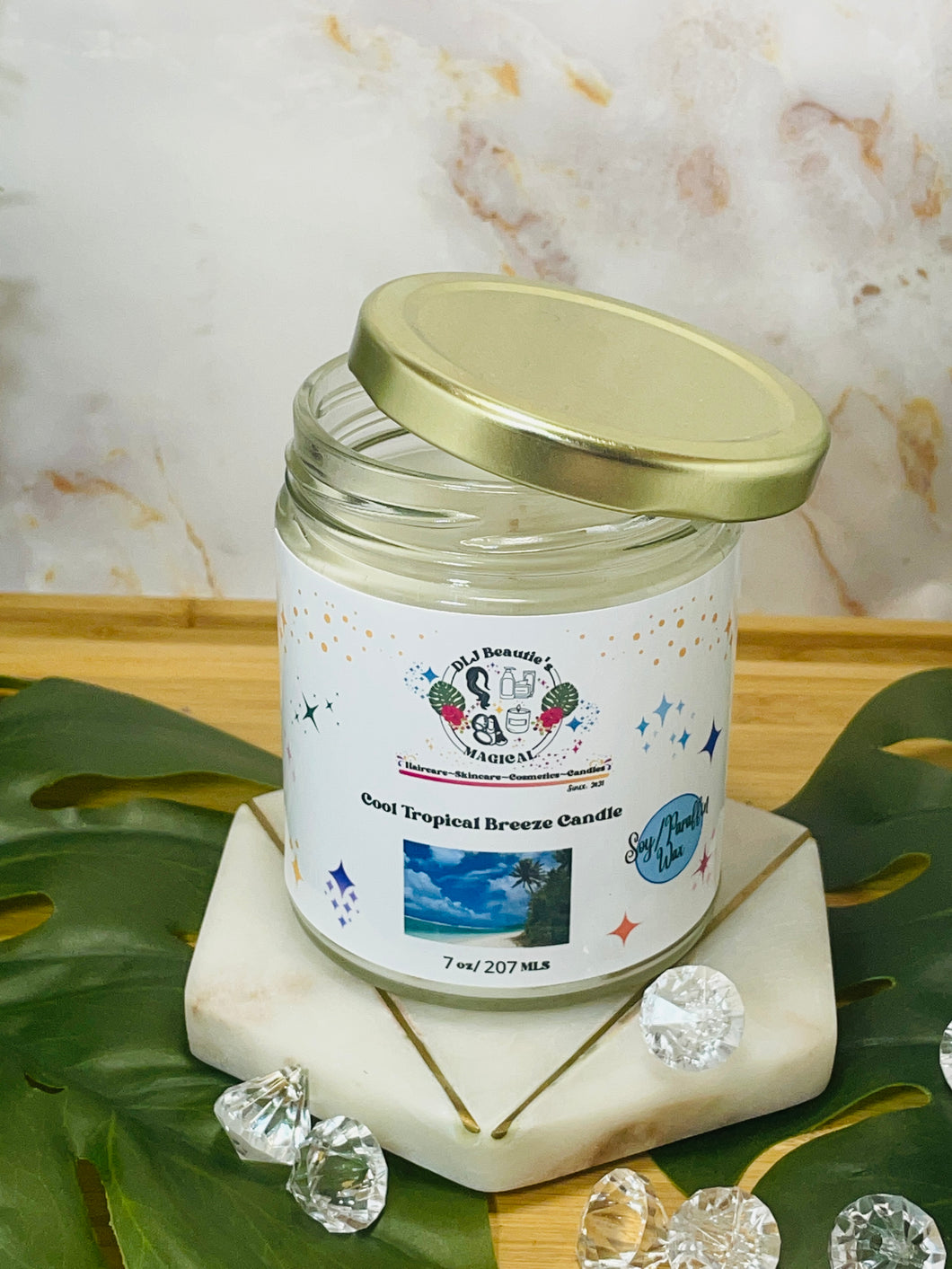 Cool Tropical Breeze Candle